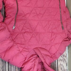 Pink Lululemon Puffer Pullover